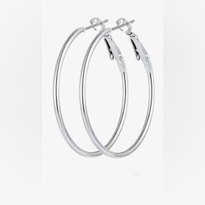 40MM Stainless Steel Hoop Earrings